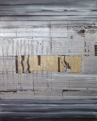 Bridgewater , 2013. 120x150 cm, Alu/ Öl-MT auf Leinwand