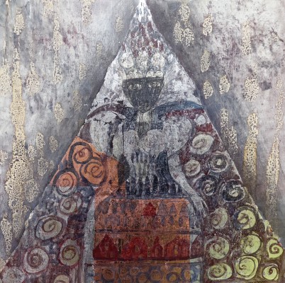 Freje (Göttinnen) , 2020. 40 x 40 cm