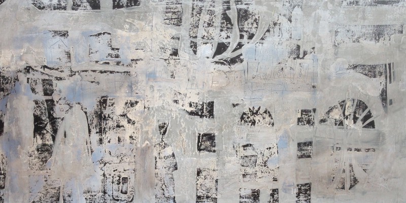 Haitabu , 2017. 120 x 40 cm