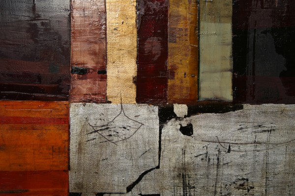 Jadetempel , 2011. 40x30 cm, Alu/Öl/Lack-MT auf Holz