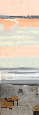 Fjord II , 2012. 50x150 cm, Öl auf Holz