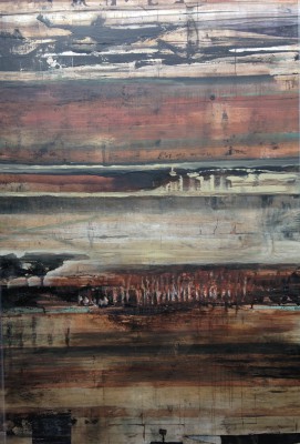 Ortung I , 2017. 120 x 180 cm