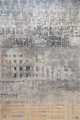 Mahagonny , 2014. 120 x180 cm, Öl/Lack/Alu-MT auf Leinwand